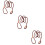 3Pièces Laisse Formation Café Nylon Durable 9