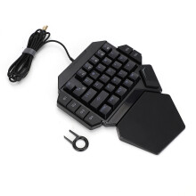 Gaming Keyboard With Mechanical Switches, Backlit Buttons Illuminate Your Nighttime Adventures, Ergonomic Design Incorporates A Removable Wrist Rest