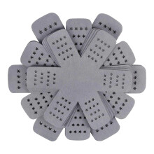 12pc Pot & Pan Protectors – Thicker, Anti-Slip, Star-Designed Dividers Compatible with Most Cookware