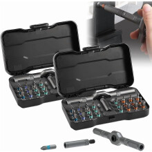 24-in-1 Magnetic Screwdriver Set, 2025 Upgrade, DIY Multifunctional Toolbox – 2 Sets, Compatible with Standard Bits