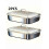 Stainless Steel Baking Tray Set Rectangular 4-Piece 1