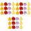 36Pièces Mini Canapés Fruit Résine Décorations Créatives Multicolores 4