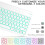 Capa com teclado compatível com iPad Pro de 12,9 polegadas (2015/2017, 1ª e 2ª geração), retroiluminação em 7 cores, sem fio e destacável, 2