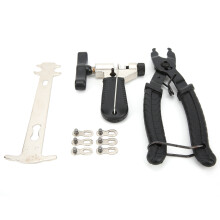 Bike Repair Kit, Stainless Steel Chain Tools With Anti-Slip Bike Link Plier, Handy Chain Checker For Accurate Wear Measurement