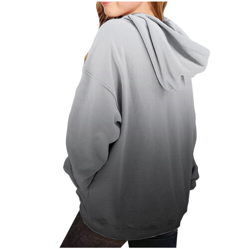 Mädchen-Kapuzenpullover mit Batikmuster, Oversize-Schnitt, mit Tasche, 2-14 Jahre 2