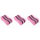 3Stk Rosa Schwimm-Pull Buoy Kinder Schwimmtraining Zubehör 5