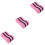 3Stk Rosa Schwimm-Pull Buoy Kinder Schwimmtraining Zubehör 6