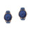 2Pièces Toile Navy Quartz Féminines Mode Durable 4