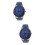 2Pièces Toile Navy Quartz Féminines Mode Durable 7