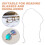 Lunettes Perles Beige Pour Lunettes De 5