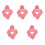 5Ensembles Ensemble Chapeau Écharpe Rose Décor Cœur Brodé 3