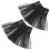 3Paare Schwarze -Armstulpen Fingerlos 2