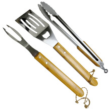 BBQ Grilling Accessories Set Stainless Steel 3-Piece