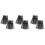3Paare Schwarze -Armstulpen Fingerlos 4