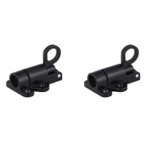 2Pièces Auto-Fermable Noir À Ressort Pour Portes Portails