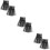 3Paare Schwarze -Armstulpen Fingerlos 9