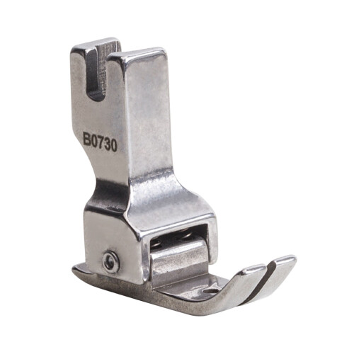 5-Pack Industrial 4-Spring Anti-Skip Presser Foot for Thick/Thin Fabrics, Compatible with Low-Shank Computerized Machines