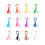 36Pièces Lanière Lunettes Silicone Fixation Sécurisée 2