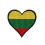 Lithuania National Flag Patch Embroidered Iron-On or Sew-On 1