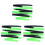 3Pièces Queue Streamer Pour Cerfs-Volants Robustes Et Décoratifs 1