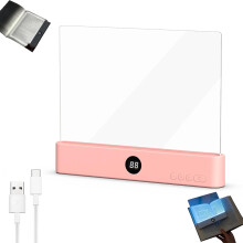Avera Book Light – Rechargeable LED Reading Light with 3 Warm Modes, Stepless Dimming, Timer & Anti-Glare Eye-Caring Design