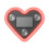 Solar-powered heart-shaped LED window light for vehicle, 1 1
