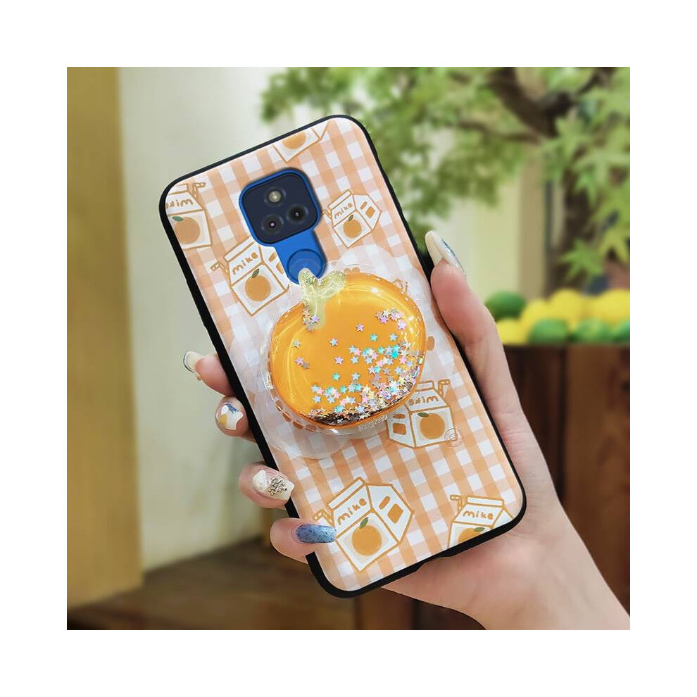 Moto G Play 2021 Phone Case – Quicksand Tpu, Glitter, Rotatable Kickstand, Lens Protection, Dirt-Resistant, Anti-Knock 9132278997568