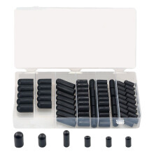 80 píosa Caipíní Carburadóra Feithicleach (3/16", 5/32", 7/32", 1/4", 5/16", 3/8") – Caipíní Rubair Folúis Solúbtha le haghaidh Il-iomadán