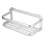 Anti-Rust Durability Space-Efficient Wall Shelf, Multi-Functional Use Easy Install Floating Organizer, Versatile Bathroom Storage, Smooth Edge 4