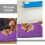 5Pièces Plaids Pour Animal Couleur Violet 6