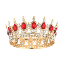 Luxurious Women's Crowns with Rhinestones Birthday Party Hairpieces Suitable for Weddings Proms and Special Occasion