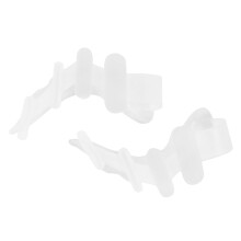 1 Pair Silicone Toe Separators Straightener Men Women Bunion Corrector Hammer Toe Spacers for Foot Fitness