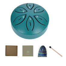 Steel Tongue Drum 3 Inch 6 Note Mini Handpan