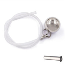 SS Float Floating Beer Keg Steel Float with Silicone Tube Cleaning Accessories Valve Valve 60cm Tube