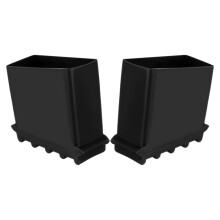 Rubber Ladder Feet Pads Non-Slip Replacement 2 Pcs
