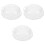 3Pièces Protège-Plats Micro-Ondes Transparent Réutilisable Cuisine 4