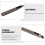 4Pièces Perforateurs À Main En Métal Gris Pour Accessoires DIY 10