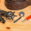 4Pièces Perforateurs À Main En Métal Gris Pour Accessoires DIY 11