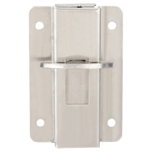 Home Security Locks, Spring Latch Hardware for Toilets Shower Cubicles, High-quality Anti-rust Stainless Iron Material with Smooth Surface, Surface 2