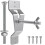 Support Mural de Support de Pneu de Secours pour Remorque, Support de Support de Pneu de Secours pour Accessoires de Remorque, Support de Pneu de 1