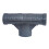 Conector T de plástico P07082 para piscina Coleman de 16 polegadas de diâmetro externo, 42 polegadas ou 48 polegadas de profundidade. 1