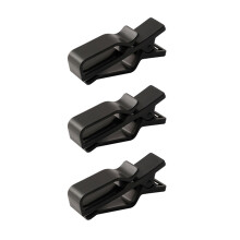 Organizador y sistema de gestión de cables de escritorio, clip de silicona para sujetar cables, soporte para cargar el teléfono, mesita de noche, 3