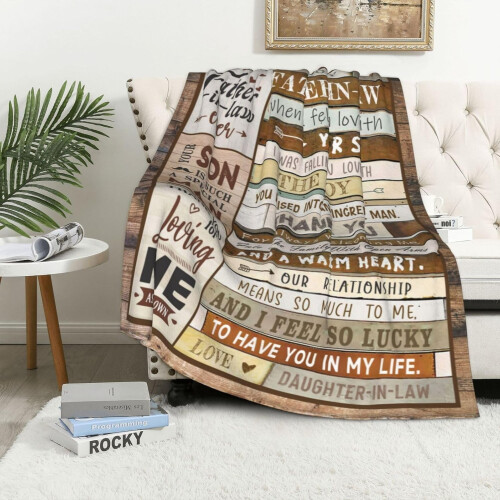 Cadeau voor schoonvader: plaid (60*80 inch) 1