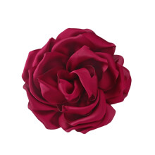 Broșă elegantă cu flori de trandafir din material textil de 15 cm pentru femei, bijuterii pentru petreceri de cină