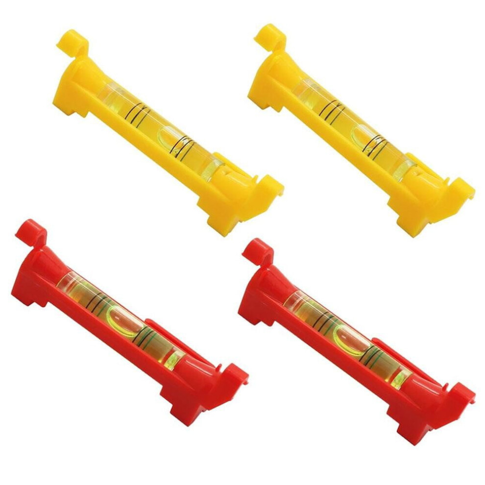 4Pc Hanging Level Set Bubble Level For Building Construction String Level Brick Lines Rope Cord String Bubble Levels Tool 9165521763290