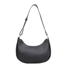 Lederschultertasche für Damen, großes Fassungsvermögen, einfarbig