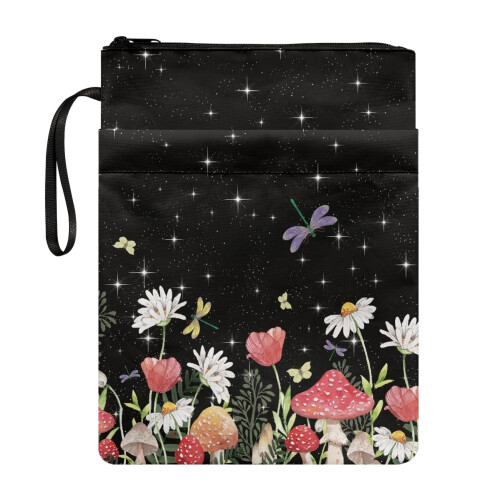 Bolsa protetora para livros, impermeável, em poliéster, 11,42 x 8,66 polegadas.