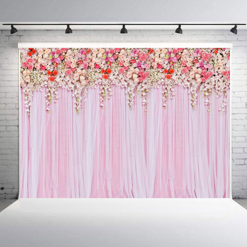 Backdrop 2.1X1.5m/7X5ft Polyester W-021 1Pc White 9321393481940