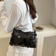 WZXPWT Schultertasche, lässige Damen-Umhängetasche mit Kette, kleine Achseltasche, leichte Pendlerhandtasche, wasserdichte, modische Tragetasche