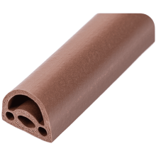 Door Window Seal Strip Round Hole 3-Piece